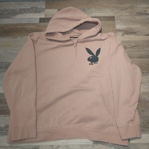 PacSun Playboy Women's Hoodie, XL, Tan